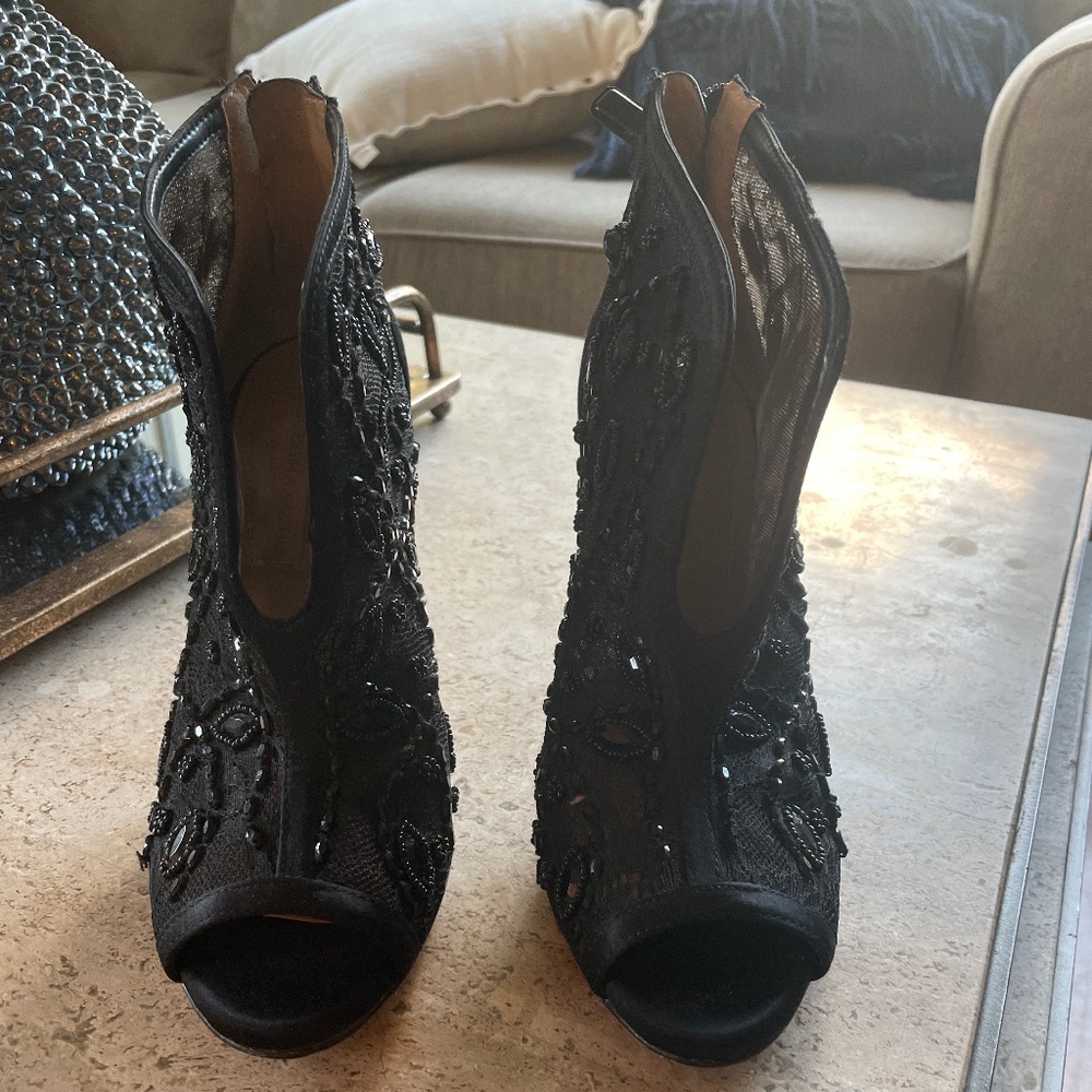 BCBGMaxazria Black Heels